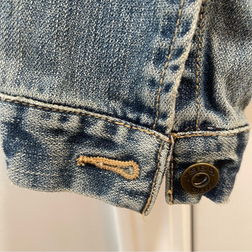 GAP Blue Classic Denim Jacket - Picture 4 of 4